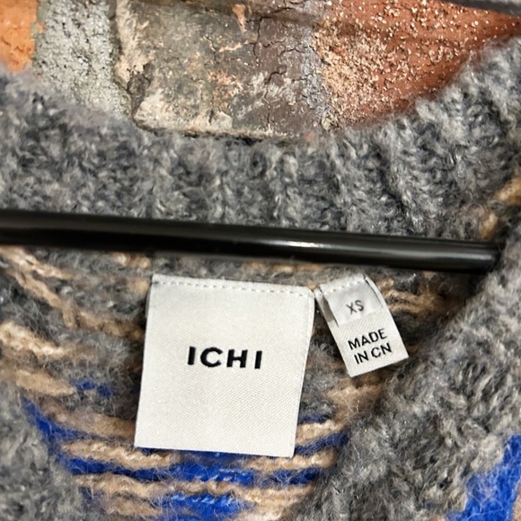 Ichi Wool Blend Knit Sweater Vest Size XS - Picture 9 of 12